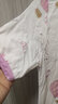 七彩博士婴儿分腿式睡袋可拆袖春夏薄款纯棉纱布儿童防踢被子着凉宝宝惊跳 天鹅牧马-竹棉短袖（夏季） M（90码） 实拍图