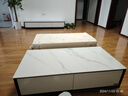 全友家居 现代简约岩板茶几电视柜组合客厅电视柜落地储物家具 实拍图