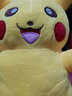 筱星晴皮卡丘公仔毛绒玩具玩偶布娃娃睡觉抱枕六一儿童节送女友老婆礼物 普通皮卡丘 30厘米（+海豚挂件） 实拍图