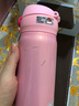 膳魔师（THERMOS）进口保温保冷杯不锈钢JNL-350车载男女情侣儿童水杯子小巧随手杯 JNL-352-CP 樱粉色 350ml 实拍图