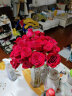 幽客玉品母亲节鲜花速递红玫瑰花束表白送女友老婆生日礼物全国同城配送 99朵红玫瑰花束——黑纱款 实拍图
