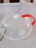 海迎（HAYAN HY）微波炉加热盖防溅盖耐高温防油溅微波炉专用器皿盖子热菜罩防溅罩 标准款防溅盖（耐高温100°） 实拍图