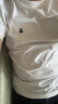 杰克·琼斯（JACK&JONES）男装T恤男夏季万能T恤舒适男士短袖清凉多色上衣纯色水洗不易走形 粉绿色A59 L 实拍图