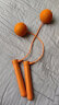 华为智选沃莱智能跳绳大球版 无绳有绳自由调节 成人学生有氧减脂专用橙色 实拍图