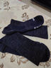 迪卡侬袜子男保暖专业运动加厚羊毛袜毛巾底2双女袜SH100 SH500 典雅黑色 均码 /43-46 实拍图