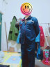 领灿工作服套装男劳保服长袖春秋冬车间工人工厂耐磨工装汽修建筑工地 丝A519立领 L /170 套装 实拍图