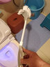 森长柄马桶刷无死角免打孔挂壁式卫生间洗厕所刷子家用马桶清洁套装 双面马桶刷1支装【升级款】 实拍图