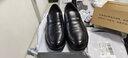 波图蕾斯加绒保暖皮鞋男士套脚商务休闲鞋正装棉鞋男 9516 黑色(加绒) 41 实拍图