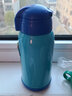 虎牌（TIGER）官方正品吸管杯盖配件原装儿童保温杯MBJ-C06C MML-C06C MBR-S 蓝色 实拍图