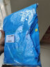 儿童雨衣男童女童卡通连体大帽檐中大童雨衣带书包位中小学生雨披 蓝色（防飞沫双帽檐+书包位） 3XL（身高150-160CM) 晒单实拍图