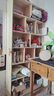 耐赛尔 实木书架落地多层置物架窄缝墙角储物架家用客厅小型书柜 【全实木板材-加高款】六层80x24 实拍图