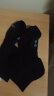 迪卡侬（DECATHLON）跑步袜男袜吸汗透气速干薄款袜子运动袜3双装RUNR 黑色(新老款随机发货) 35-38（39建议选此项） 实拍图
