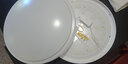 LED亚克力圆形吸顶灯现代简约卧室变光客厅灯阳台厨卫灯灯饰灯具 金线40厘米48W 实拍图