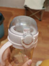 膳魔师（THERMOS）儿童水杯巧虎PPSU婴儿手柄吸管杯耐高温幼儿园学饮卡扣学生杯FCPB 实拍图