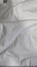 真维斯（JEANSWEST）T恤女夏季薄款圆领打底衫内搭短袖纯棉白色纯色上衣百搭白色M 实拍图