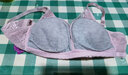 华婷露（Huatinglu） 无钢圈内衣大胸显小女超薄运动文胸无痕睡眠胸罩固定杯透气胸罩 套头款-奶灰 L (适合36/80 B C罩杯) 实拍图