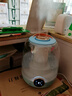 aiyouwei【3L大雾量】新款加湿器家用静音卧室小型空气香薰精油脸部补水喷雾专用桌面室内办公室生日女生 【天空蓝】大雾量双喷智能数显多模式夜灯 实拍图
