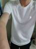 乔丹t恤短袖男2024夏季新款圆领速干透气休闲半袖跑步健身运动上衣 白色 S 晒单实拍图