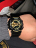 卡西欧（CASIO）手表 G-SHOCK魔金双显 防水防震运动手表 学生手表 GA-110GB-1A 实拍图