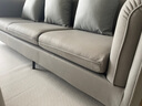 简昕科技布沙发客厅小户型现代简约 三人位奶油风高靠背布艺沙发8045 实拍图