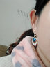 蕉夏水滴形耳环女2024年新款潮设计感轻奢礼物大气长款气质显脸小耳坠 水滴长款耳环 实拍图