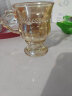 惠寻 京东自有品牌 玻璃杯高颜值家用喝水杯办公室咖啡杯果汁杯 宫廷杯170ml 实拍图