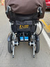 九圆 电动轮椅车 老人残疾人家用医用可折叠可调躺可带坐便智能全自动 1【国标-电磁刹车】低靠12A铅 跑30里 实拍图