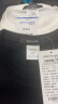 真维斯（Jeanswest）夏季短袖t恤男ins风韩版休闲情侣百搭230g优质纯棉短袖宽松上衣男 纯棉（黑色） XL 实拍图