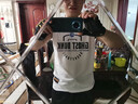GHOST DUNK 篮球背心美式训练服男吸湿排汗速干透气运动球衣跑步健身坎肩无袖T恤 白色 XL 实拍图