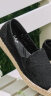 斯凯奇（Skechers）春夏款女渔夫鞋新中式蕾丝平底鞋时尚通勤浅口单鞋113025-BLK 晒单实拍图