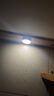 启梵无线智能人体感应灯家用过道LED小夜灯自动声控楼梯壁灯充电旋转 一个装充电款-86mm人体感应白光 实拍图