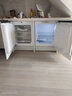 海信（Hisense）卧式【隐藏橱柜】冰箱嵌入式小冰箱台下一级能效内嵌式隐藏橱柜一体冷藏冷冻对开底部散热岛台小冰 冷藏冷冻组合（235L） 实拍图