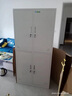 异彩年华钢制四门更衣柜员工铁皮储物柜子带锁宿舍六门换衣存包柜工厂鞋柜 四门更衣柜(整体发货，破损包赔) 经济款 实拍图