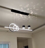 四季沐歌照明LED客厅大灯吸顶灯餐厅卧室全屋灯具套餐大全新款中山灯具 125瓦三色客厅90CM套餐A 实拍图