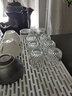 曼薇 一两白酒杯一套玻璃洋酒杯子威士忌杯套装水晶烈酒杯子弹杯半两小白酒杯 （50ml）钻石一两杯（6只装） 实拍图