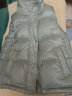 鸭鸭反季羽绒服马甲女款外穿新款短款鸭绒背心马夹外搭秋冬外套KLZ 豆绿色 M 实拍图