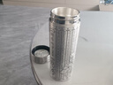 莉翠行 银水杯足银999保温杯内外雪花银杯子九龙浮雕实用礼品杯景区同款 知足常乐 136克 （京仓发货） 晒单实拍图