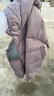 雅鹿【许凯同款】三防免洗短款羽绒服女2025年户外宽松连帽蓄热面包服 烟雾紫 L 【推荐125-140斤】 实拍图