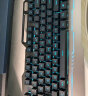 狼蛛（AULA）T101真机械手感键盘鼠标套装 有线键鼠套装 游戏办公电脑键盘 混光 吃鸡套装 金属面板 黑 实拍图