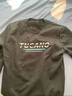 啄木鸟（TUCANO）卫衣男秋冬季潮流宽松圆领长袖t恤学生打底上衣 黑色A(加绒)XL 实拍图