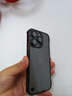 伊硕【无边框隐形】超薄电镀全包镜头膜适用iphone手机壳透明电镀手机壳苹果手机保护套简约轻奢款 深空黑 【超薄无边框，玻璃镜头膜】 iPhone14Pro 实拍图