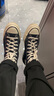 匡威（Converse）秋冬季鞋女鞋1970sAllStar情侣鞋三星标休闲鞋板鞋帆布鞋162050C 162050C 1970S黑色高帮/主推款 36.5 实拍图