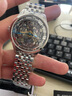 爱勒 AGELOCER原创巴洛克艺术雕花男士手表镂空全自动机械表送男友新年礼物 黑森林5402A9-纯黑-钢带 实拍图