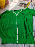 蜜莎蜜拉（Mirza Mirror）欧货薄款针织开衫外套女2024年春季新款冰丝休闲宽松外搭上衣 绿色 XL 晒单实拍图