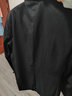 罗蒙 西服男士休闲西装男套装外套修身伴郎新郎结婚商务职业正装衣服 黑色双扣套装+衬衫+马甲+领带 3XL /185【145-160斤】 实拍图