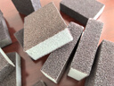 【爱“布”释手】压缩木浆棉/金刚砂/纳米海绵擦 抹布百洁布厨房 金刚砂【12片装】 实拍图