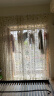 皆美（Jiemei）免打孔伸缩杆晾衣杆浴室卫生间架浴帘杆窗帘杆衣柜杆支撑杆 伸缩杆-时尚白 2.1米-2.6米（配15环） 实拍图