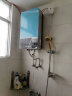 昌尔特（Changerte）昌尔特X6速热即热式电热水器小型家用洗澡机淋浴储水卫生间恒温竖式 黑蓝5500W[速热+恒温+需2.5平方专线] 实拍图
