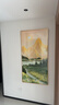 墨派（Mopai）玄关装饰画竖版现代简约走廊过道背景墙壁画入户轻奢挂画免打孔 背靠金山 70*140cm晶瓷+铝合金边框 实拍图