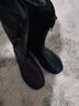 保暖雨鞋男士高筒成人水靴加绒水鞋防水防滑雨靴冬季加棉一体胶鞋钓鱼 838高筒锁口【拍大一码】 41 实拍图